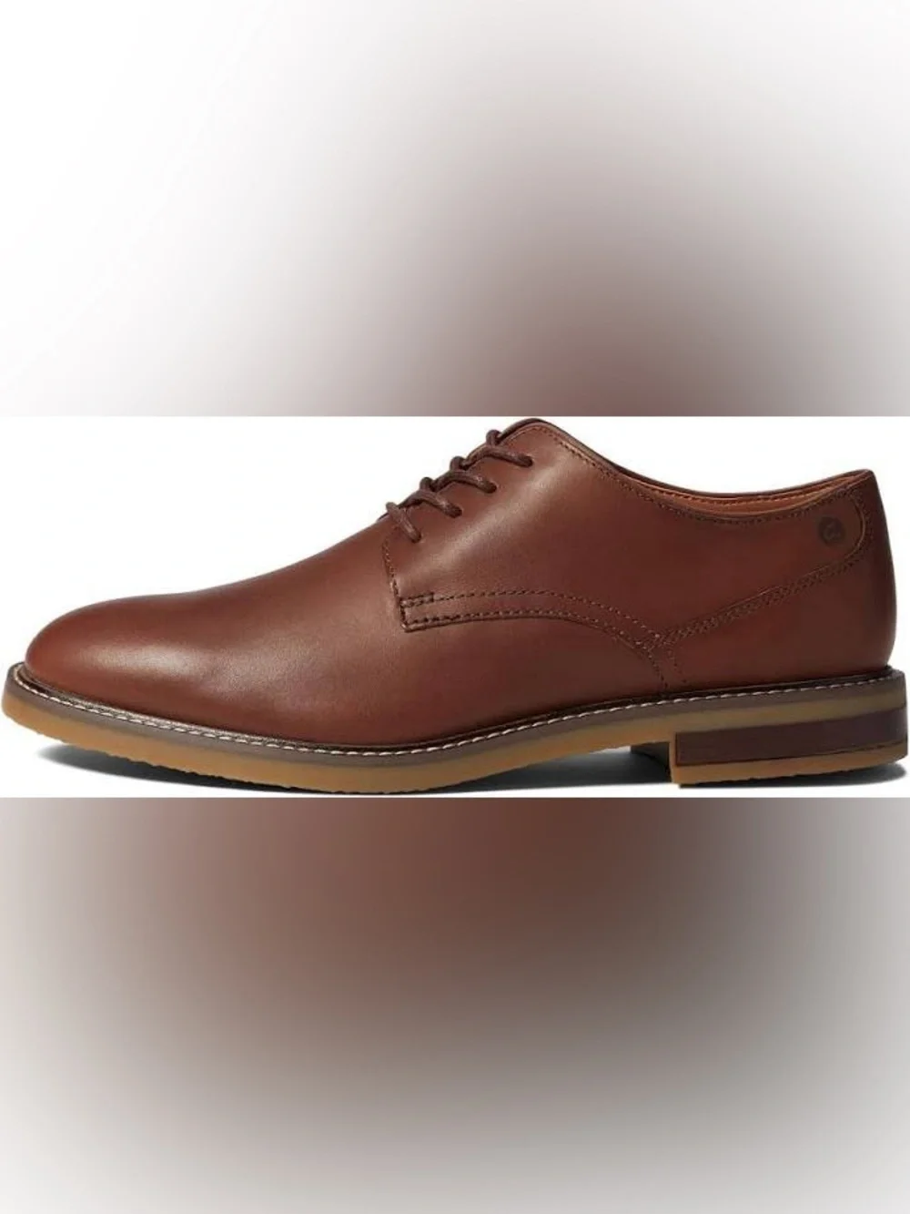NEW!! Men’s Clarks Jaxen Low Lace Up Oxfords Tan Leather Size 7.5M